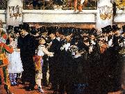 Edouard Manet Bal masque a l'opera oil painting reproduction